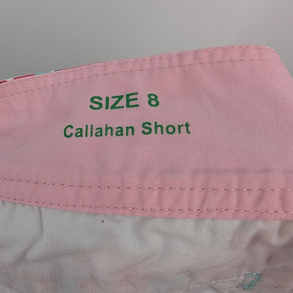 Lilly Pulitzer Sippin & Trippin-Callahan Seahorses Shorts Women's Size 8 - Picture 5 of 5